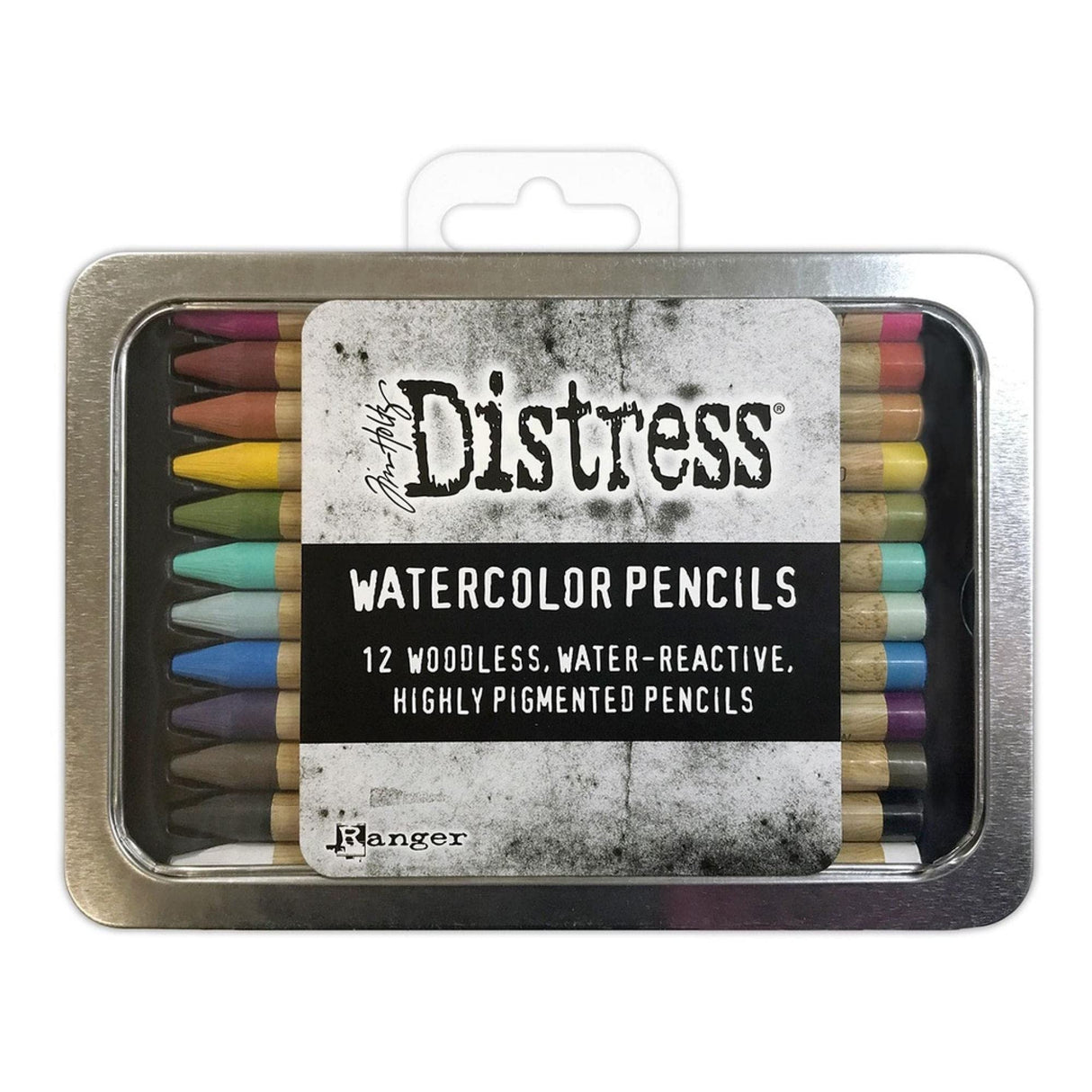 Ranger Industries Tim Holtz Distress Watercolour Pencils Kit 1 (12 Pack)