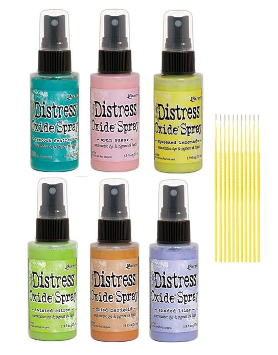 Tim Holtz Distress Oxide Spray Bundle (6 Bottle Set)