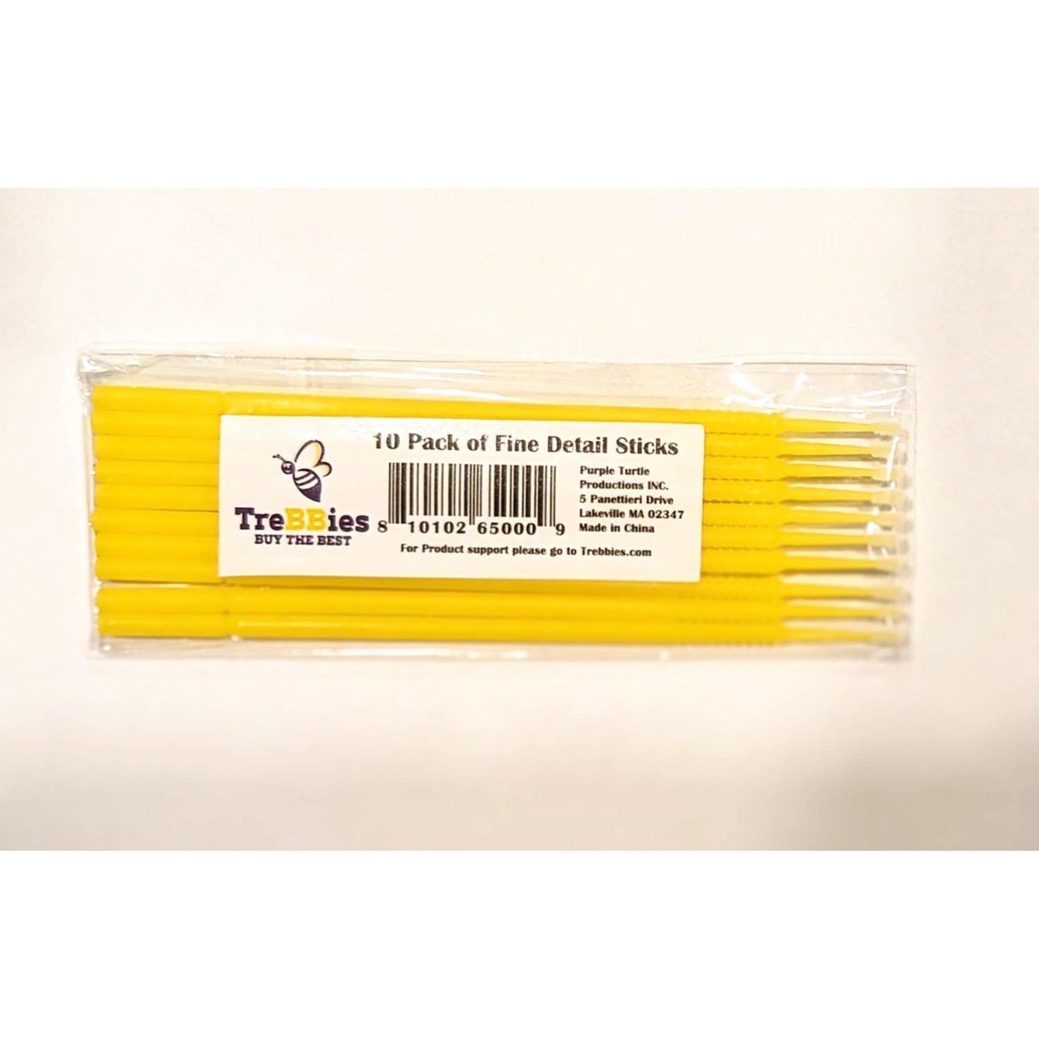 StazOn Multi-Surface Bundle - 3 Pk StazOn Solvent Ink Pads with Trebbies Detail Sticks (Teal Blue, Ultramarine, and Iris)