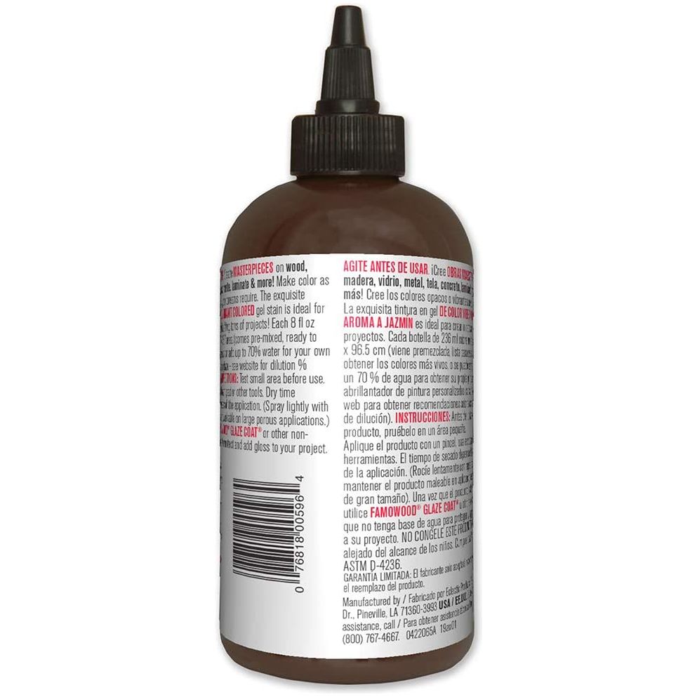 Unicorn SPiT 5771012 Gel Stain & Glaze, Rustic Reality, 8 Ounce Bottle, Assorted