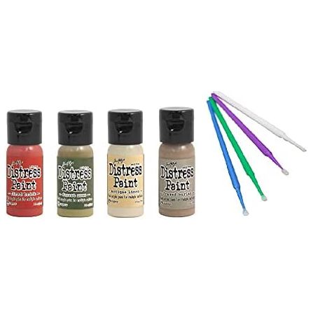 Ranger Tim Holtz Distress Flip-Cap Paint Bundle with PTP Flash Deals Sticks