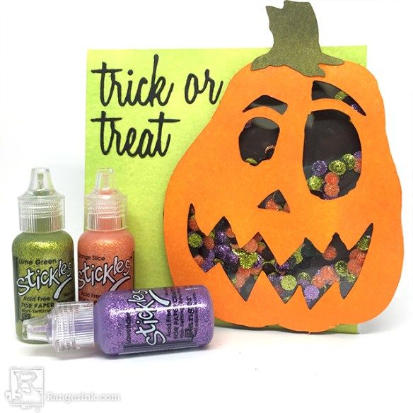 Sparkle Into the Season: Fun Fall Crafts with Ranger Stickles Glitter ...