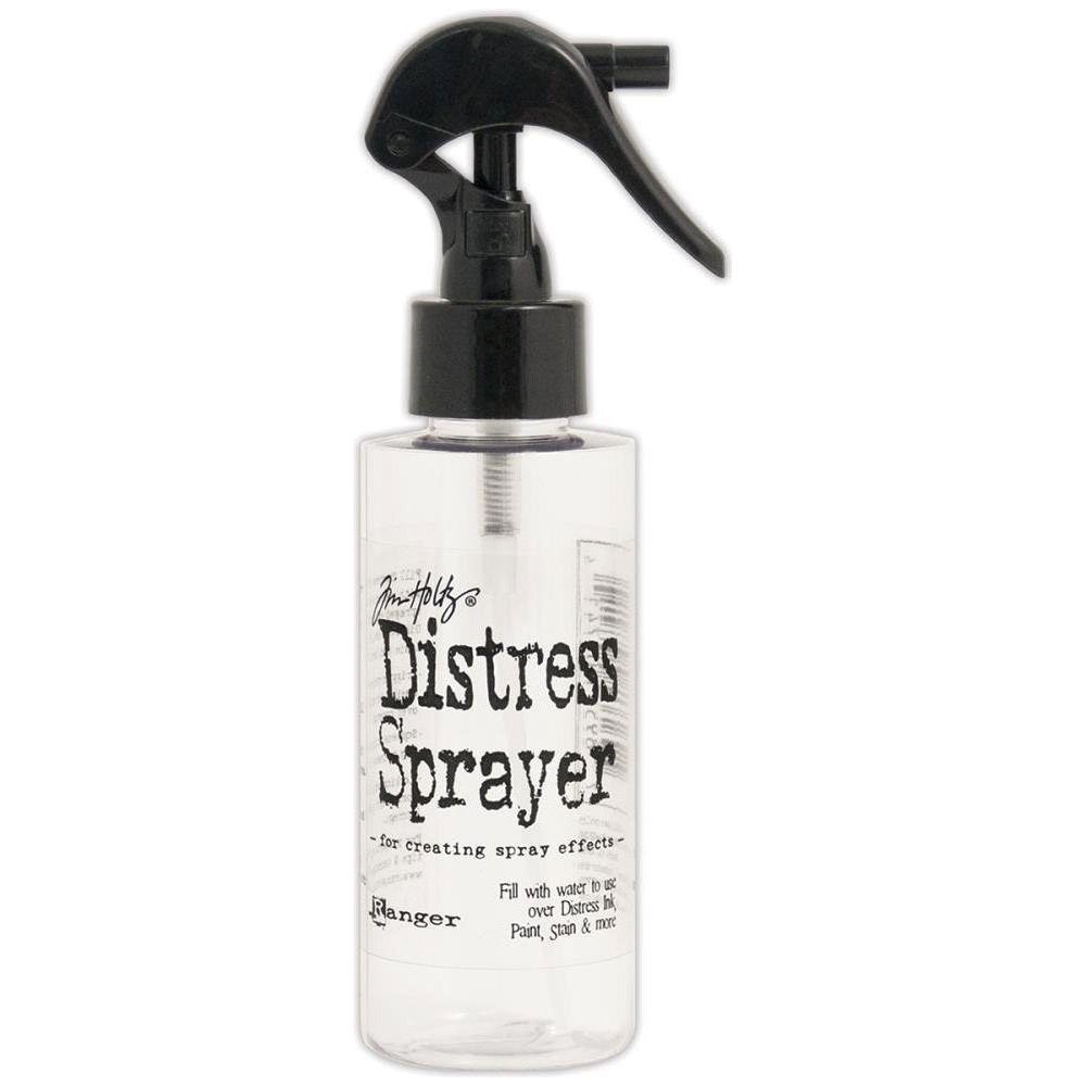Tim Holtz Distress Bundle of 4 Items - Sprayer, DIY Ink Pad, Blending Tools, and Blending Foams