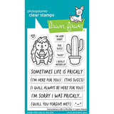 Lawn Fawn Sometimes Life is Prickly - Stamps & Dies - Two Item Bundle