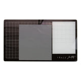 Ranger Ink Bundle Tim Holtz Tonic Media Grip Mat Set of 3 4633e3x, gray, 10.5x12