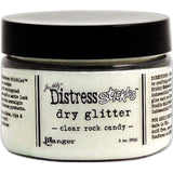 Ranger - Tim Holtz Tim Holtz Distress Frosted Crystal Embossing Medium & Distress Rock Candy Stickles Dry Glitter - Two Item Bundle, red green, 2 Piece Set