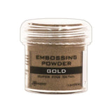 Ranger - Heat Embossing Powder for Cardmaking - Metallic - Gold, Silver, Platinum, Copper & Princess Gold - 5 Item Bundle