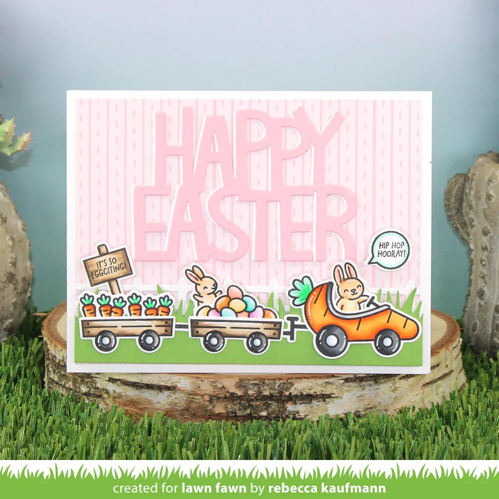 Lawn Fawn Carrot 'Bout You - Stamps & Dies - Two Item Bundle