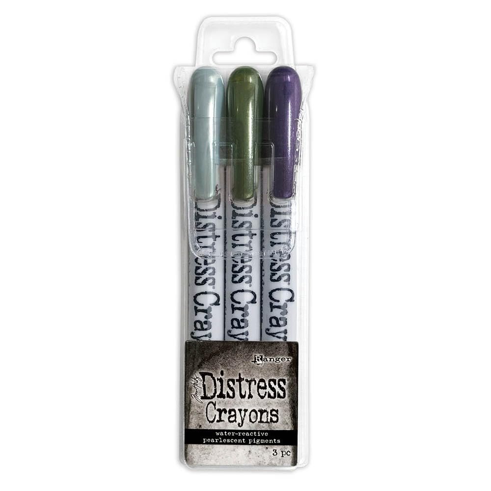 Ranger Ink Tim Holtz Distress Halloween Seasonal Crayons Set #5 & #6 Fall 2023