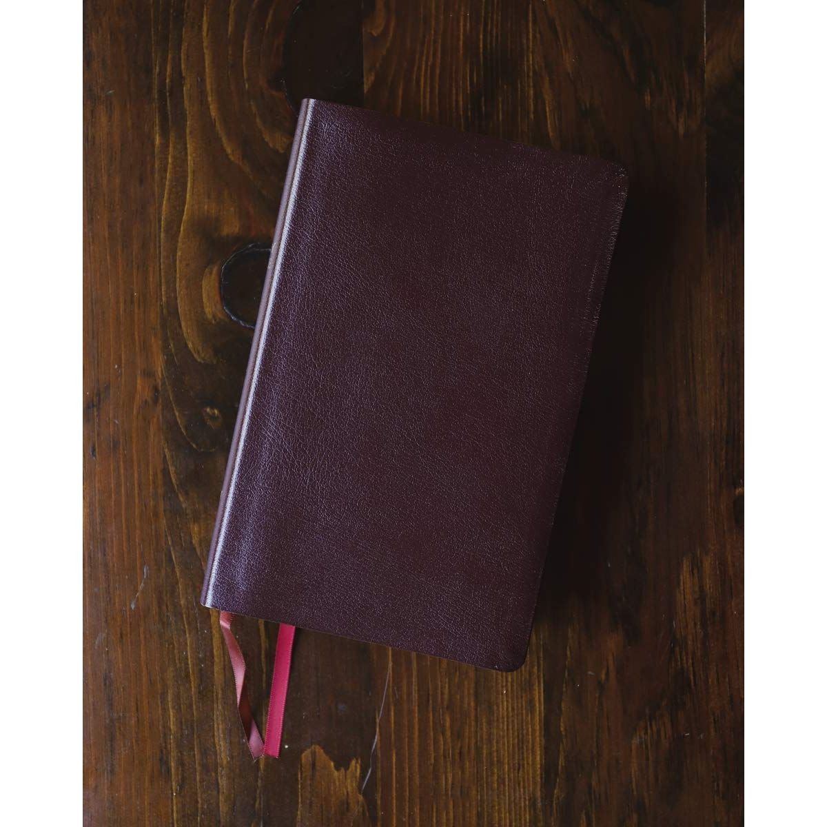NIV, Thinline Reference Bible (Deep Study at a Portable Size), Bonded Leather, Burgundy, Red Letter, Thumb Indexed, Comfort Print [Bonded Leather] Zondervan
