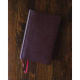 NIV, Thinline Reference Bible (Deep Study at a Portable Size), Bonded Leather, Burgundy, Red Letter, Thumb Indexed, Comfort Print [Bonded Leather] Zondervan