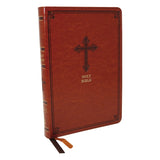 KJV Holy Bible: Thinline, Brown Leathersoft, Red Letter, Comfort Print: King James Version: Holy Bible, King James Version [Imitation Leather] Thomas Nelson