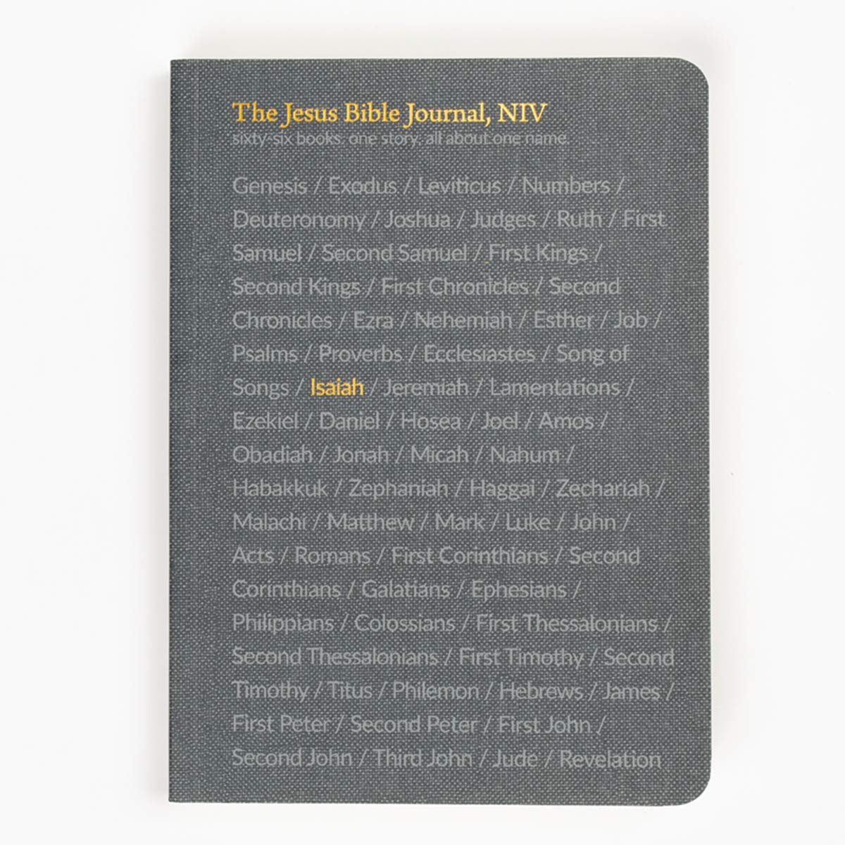 The Jesus Bible Journal, Isaiah, NIV, Paperback, Comfort Print [Paperback] Zondervan; Passion Publishing and Giglio, Louie