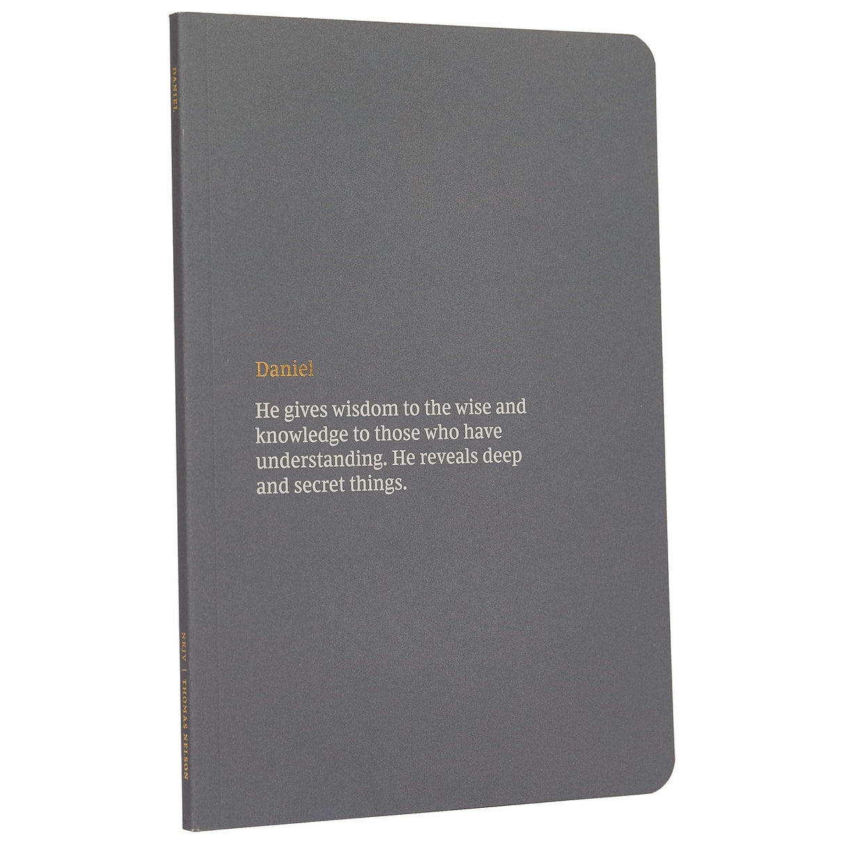 NKJV Bible Journal - Daniel, Paperback, Comfort Print: Holy Bible, New King James Version [Paperback] Thomas Nelson