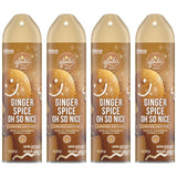 Glade Air Freshener Spray - Ginger Spice Oh So Nice - Holiday Collection 2020 - Net Wt. 8 OZ (227 g) Per Can - Pack of 4 Cans