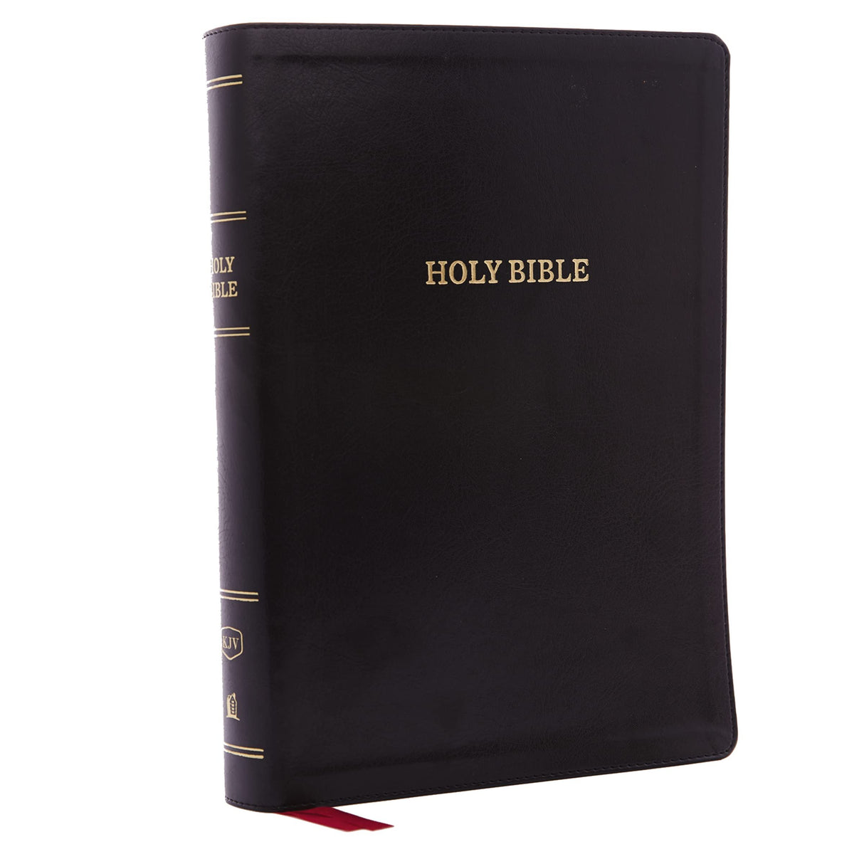 KJV Holy Bible: Super Giant Print with 43,000 Cross References, Deluxe Black Leathersoft, Red Letter, Comfort Print: King James Version [Imitation Leather] Thomas Nelson