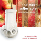 Glade PlugIns Refills Air Freshener Starter Kit, Scented and Essential Oils for Home and Bathroom, Apple of My Pie, 0.67 Fl Oz, 1 Warmer + 1 Refill