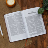 KJV Holy Bible: Gift and Award, Burgundy Leather-Look, Red Letter, Comfort Print: King James Version [Imitation Leather] Thomas Nelson