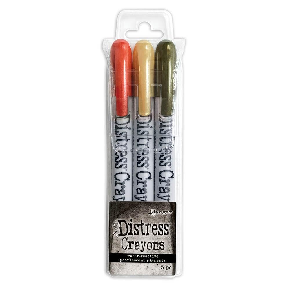 Ranger Ink Tim Holtz Distress Halloween Seasonal Crayons Set #5 & #6 Fall 2023