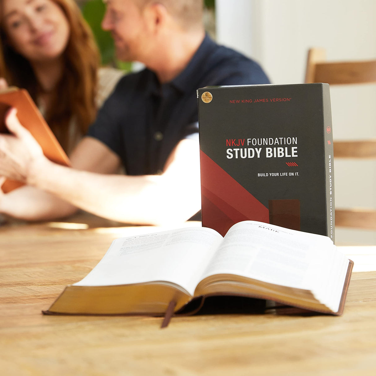 NKJV, Foundation Study Bible, Hardcover, Red Letter: Holy Bible, New King James Version [Hardcover] Thomas Nelson