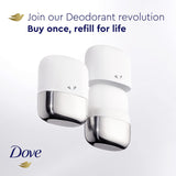 Dove Refillable Deodorant Starter Kit 0% Aluminum Sensitive Aluminum Free Deodorant 1.13 oz