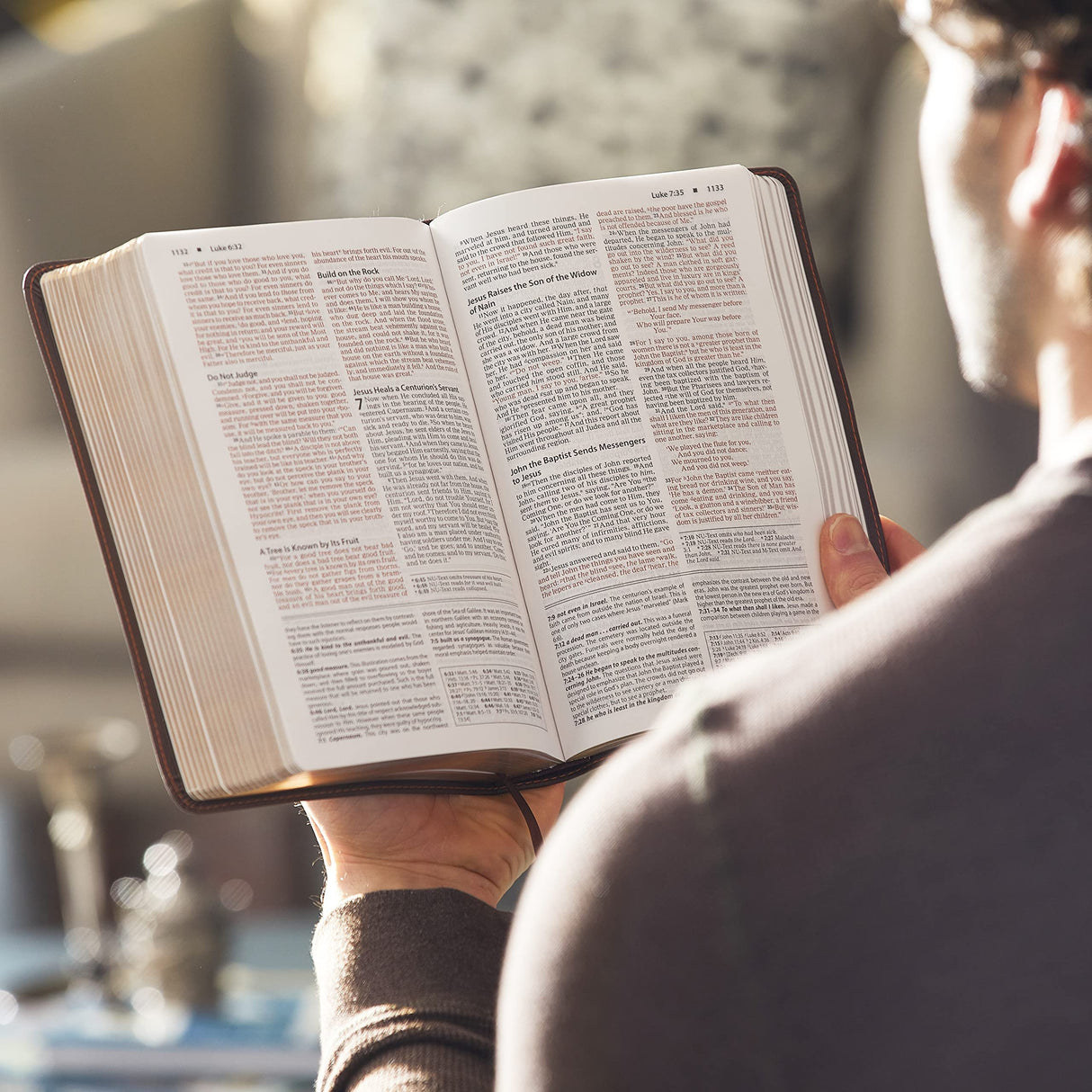 NKJV, Foundation Study Bible, Hardcover, Red Letter: Holy Bible, New King James Version [Hardcover] Thomas Nelson