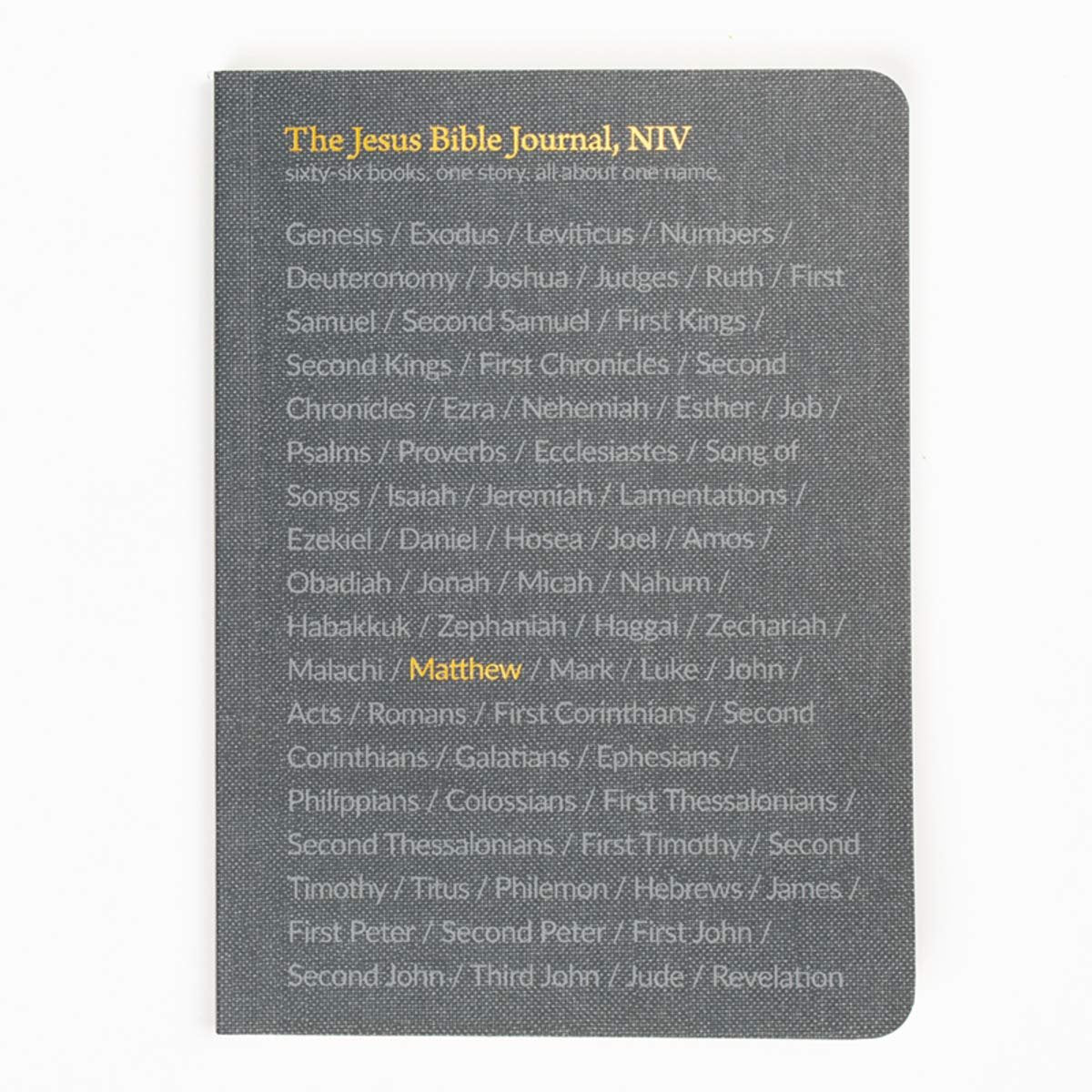 The Jesus Bible Journal, Matthew, NIV, Paperback, Comfort Print [Paperback] Zondervan; Passion Publishing and Giglio, Louie