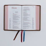 NKJV, Single-Column Reference Bible, Genuine Leather, Blue, Comfort Print: Holy Bible, New King James Version [Leather Bound] Thomas Nelson