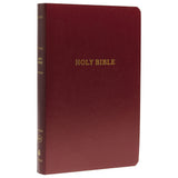 KJV Holy Bible: Gift and Award, Burgundy Leather-Look, Red Letter, Comfort Print: King James Version [Imitation Leather] Thomas Nelson