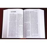 NIV, Pew and Worship Bible, Large Print, Hardcover, Burgundy, Comfort Print [Hardcover] Zondervan