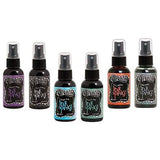 Ranger Dylusions Ink Spray Bundle with Bonus Purple Turtle Blending Sticks (New Fall 2019 Bundle - Blue Lagoon, Balmy Night, Desert Sand, Fiery Sunset, Island Parrot, Pink Flamingo)