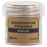 Ranger Embossing Powder Lot: Gold, Silver and White