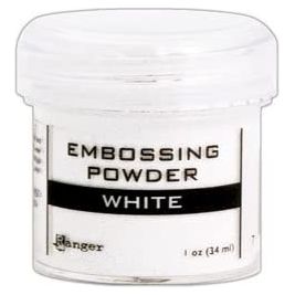 Ranger Embossing Powder Lot: Gold, Silver and White