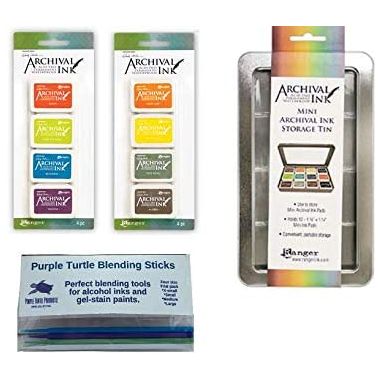 Ranger Wendy Vecchi Archival Ink Bundles with PTP Flash Deals Detail Sticks  (Complete 6 Set Pads)